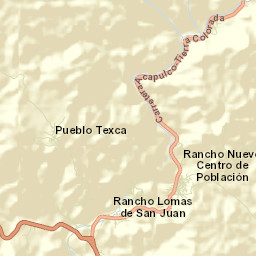Lomas de San Juan Street Map