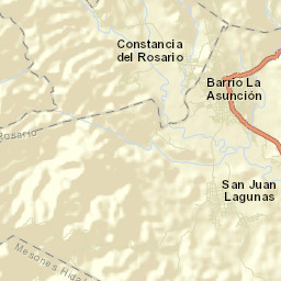 San Juan Lagunas Street Map