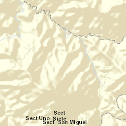 San Miguel Quetzaltepec Street Map