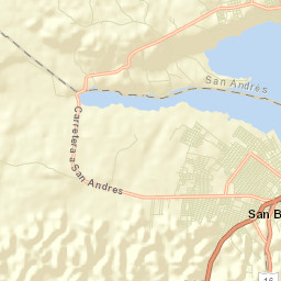 San Benito Street Map