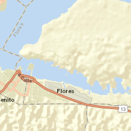 Municipio de San Benito Street Map