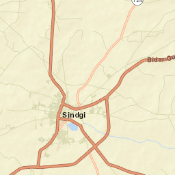 Sindgi Street Map
