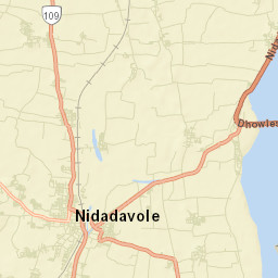 Nidadavole Street Map