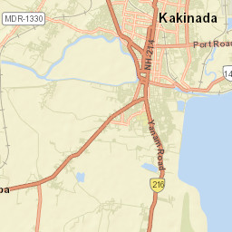 Kakinada Street Map