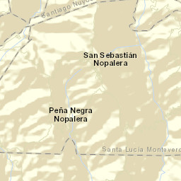 San Sebastián Nopalera Street Map