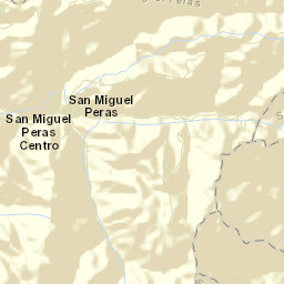 San Miguel Peras Street Map