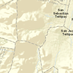San Sebastian Teitipac Street Map