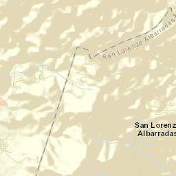 San Lorenzo Albarradas Street Map