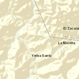 Zacatal Street Map