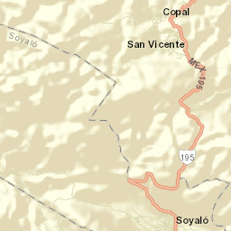 El Copal Street Map