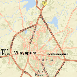 Vijayapura Street Map