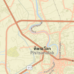 Phitsanulok Street Map