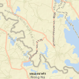 Amphoe Nong Na Kham Street Map