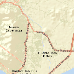 Las Plazuelas Street Map