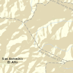 San Antonino el Alto Street Map