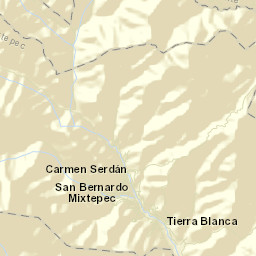 San Bernardo Mixtepec Street Map