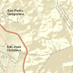 San Juan Chilateca Street Map