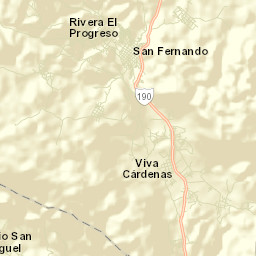 Francisco I. Madero Street Map