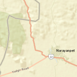 Narayanpet Street Map