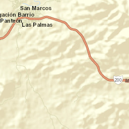 San Marcos Street Map