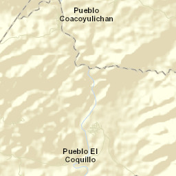 Coacoyulichán Street Map
