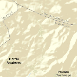 Cochoapa Street Map