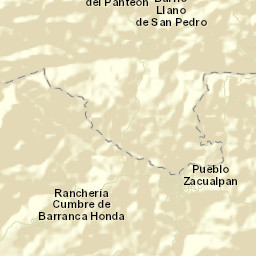 Zacoalpan Street Map