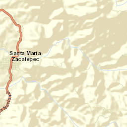 Santa María Zacatepec Street Map