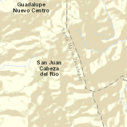 San Juan Cabeza del Río Street Map