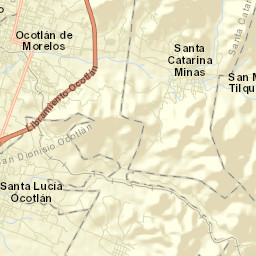 Ocotlán de Morelos Street Map