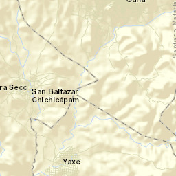 San Pablo Güilá Street Map