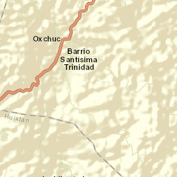 Oxchuc Street Map