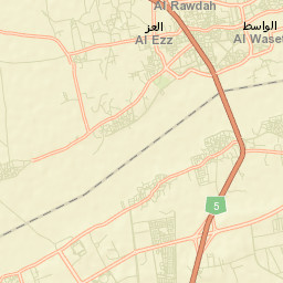 Juha Saudi Arabia Street Map