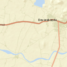 Devarkonda Street Map