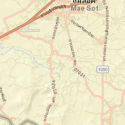 Mae Sot Street Map