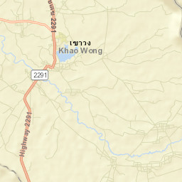 Khao Wong Street Map