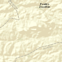 Zoyatlán Street Map