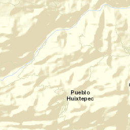 Huixtepec Street Map