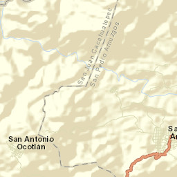 San Antonio Ocotlán Street Map