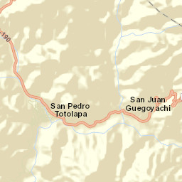 San Pedro Totolápam Street Map