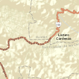 Mitzitón Street Map