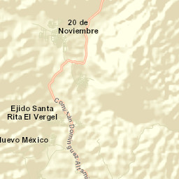El Vergel Street Map