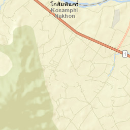 Amphoe Kosamphi Nakhon Street Map
