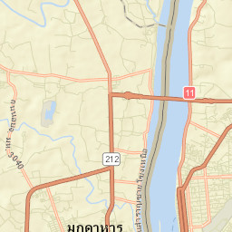 Savannakhet Street Map