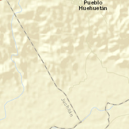 Huehuetán Street Map