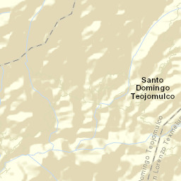 Teojomulco Street Map