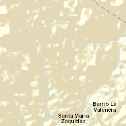 Santa María Zoquitlán Street Map