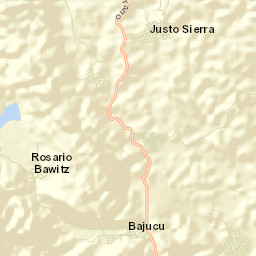 Bajucu Street Map