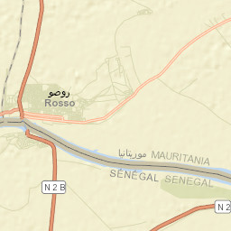 Rosso Street Map