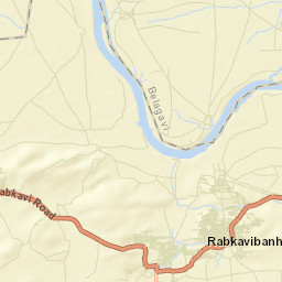 Rabkavi Street Map